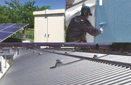 蓄電池・ 屋根改修工事・外壁屋根塗装